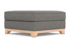 Brentwood Ottoman :: Leg Finish: Natural / Size: 35x35