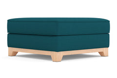 Brentwood Ottoman :: Leg Finish: Natural / Size: 35x35