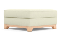 Brentwood Ottoman :: Leg Finish: Natural / Size: 35x35