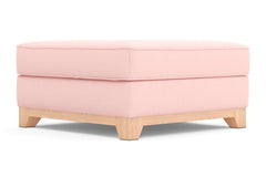 Brentwood Ottoman :: Leg Finish: Natural / Size: 35x35