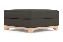 Brentwood Ottoman :: Leg Finish: Natural / Size: 35x35