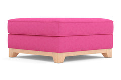 Brentwood Ottoman :: Leg Finish: Natural / Size: 35x35