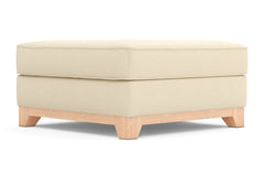 Brentwood Ottoman :: Leg Finish: Natural / Size: 35x35