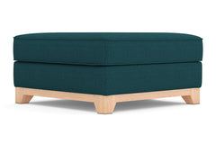 Brentwood Ottoman :: Leg Finish: Natural / Size: 35x35