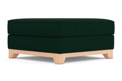 Brentwood Ottoman :: Leg Finish: Natural / Size: 35x35