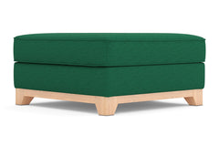 Brentwood Ottoman :: Leg Finish: Natural / Size: 35x35