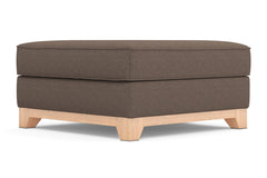 Brentwood Ottoman :: Leg Finish: Natural / Size: 35x35
