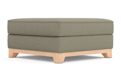 Brentwood Ottoman :: Leg Finish: Natural / Size: 35x35
