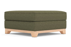 Brentwood Ottoman :: Leg Finish: Natural / Size: 35x35