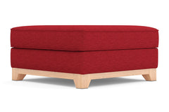 Brentwood Ottoman :: Leg Finish: Natural / Size: 35x35