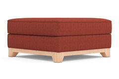 Brentwood Ottoman :: Leg Finish: Natural / Size: 35x35