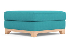 Brentwood Ottoman :: Leg Finish: Natural / Size: 35x35