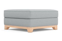 Brentwood Ottoman :: Leg Finish: Natural / Size: 35x35