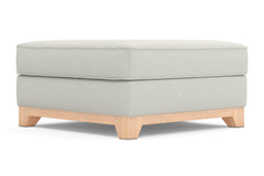 Brentwood Ottoman :: Leg Finish: Natural / Size: 35x35