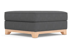 Brentwood Ottoman :: Leg Finish: Natural / Size: 35x35