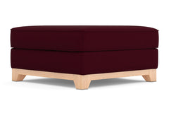 Brentwood Ottoman :: Leg Finish: Natural / Size: 35x35