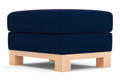 Avalon Ottoman :: Leg Finish: Natural / Size: 23x30
