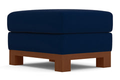 Avalon Ottoman :: Leg Finish: Pecan / Size: 23x30