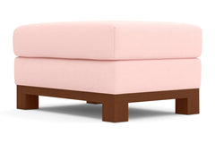 Avalon Ottoman :: Leg Finish: Pecan / Size: 25x35