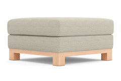 Avalon Ottoman :: Leg Finish: Natural / Size: 35x35