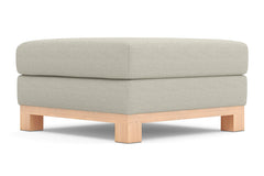Avalon Ottoman :: Leg Finish: Natural / Size: 35x35