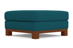 Avalon Ottoman :: Leg Finish: Pecan / Size: 35x35