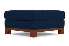 Avalon Ottoman :: Leg Finish: Pecan / Size: 35x35