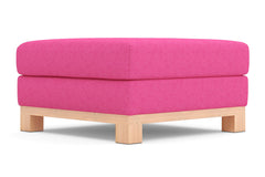 Avalon Ottoman :: Leg Finish: Natural / Size: 35x35