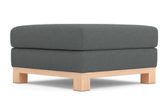 Avalon Ottoman :: Leg Finish: Natural / Size: 35x35