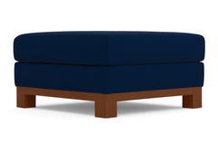 Avalon Ottoman :: Leg Finish: Pecan / Size: 35x35