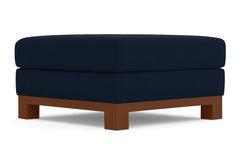 Avalon Ottoman :: Leg Finish: Pecan / Size: 35x35