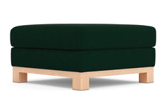 Avalon Ottoman :: Leg Finish: Natural / Size: 35x35