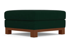 Avalon Ottoman :: Leg Finish: Pecan / Size: 35x35