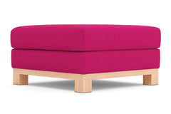 Avalon Ottoman :: Leg Finish: Natural / Size: 35x35