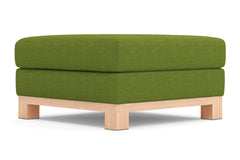 Avalon Ottoman :: Leg Finish: Natural / Size: 35x35