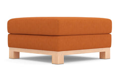 Avalon Ottoman :: Leg Finish: Natural / Size: 35x35