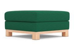 Avalon Ottoman :: Leg Finish: Natural / Size: 35x35