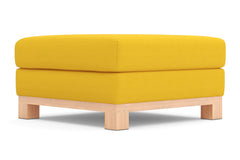 Avalon Ottoman :: Leg Finish: Natural / Size: 35x35