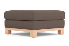 Avalon Ottoman :: Leg Finish: Natural / Size: 35x35