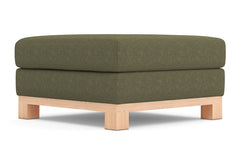 Avalon Ottoman :: Leg Finish: Natural / Size: 35x35