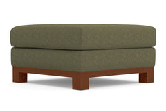 Avalon Ottoman :: Leg Finish: Pecan / Size: 35x35