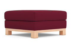 Avalon Ottoman :: Leg Finish: Natural / Size: 35x35