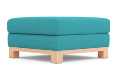 Avalon Ottoman :: Leg Finish: Natural / Size: 35x35
