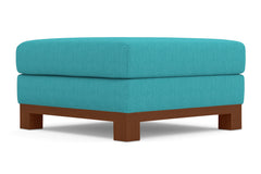 Avalon Ottoman :: Leg Finish: Pecan / Size: 35x35