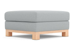 Avalon Ottoman :: Leg Finish: Natural / Size: 35x35