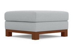 Avalon Ottoman :: Leg Finish: Pecan / Size: 35x35