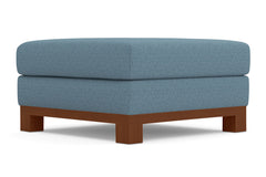 Avalon Ottoman :: Leg Finish: Pecan / Size: 35x35