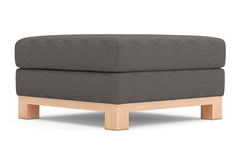 Avalon Ottoman :: Leg Finish: Natural / Size: 35x35