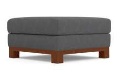 Avalon Ottoman :: Leg Finish: Pecan / Size: 35x35