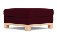 Avalon Ottoman :: Leg Finish: Natural / Size: 35x35